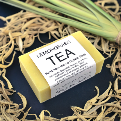 Lemongrass Tea Bar Soap, Organic