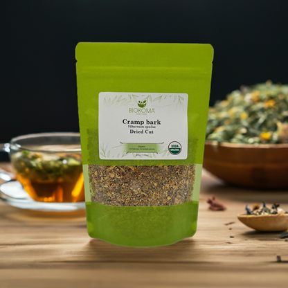 Cramp Bark (Viburnum opulus) Organic Dried Cut 100g 3.55 oz