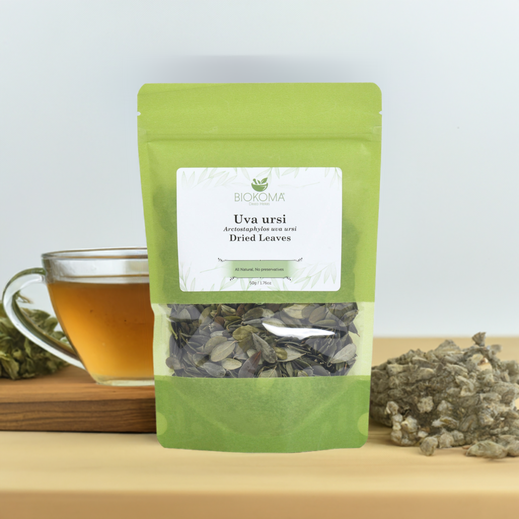 Uva ursi (Arctostaphylos uva ursi) Dried Leaves 50g 1.76oz