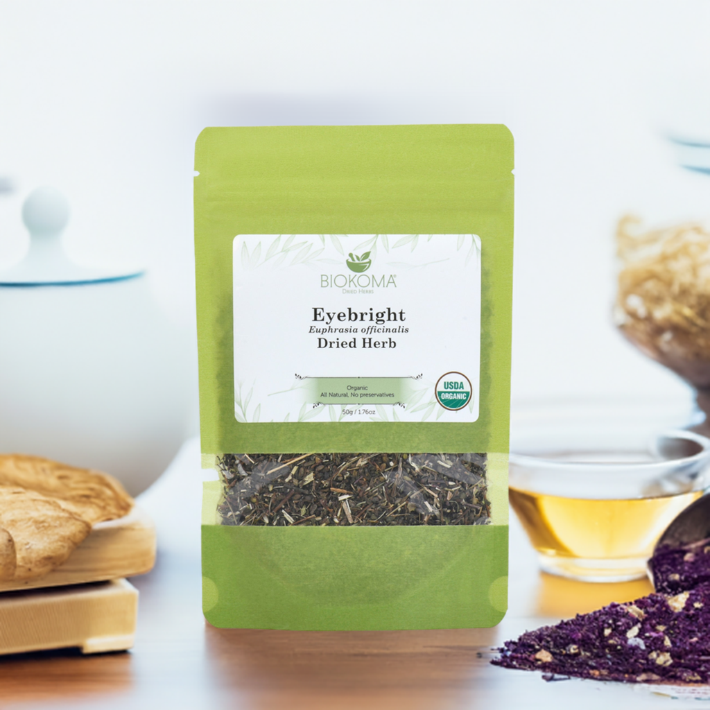 Eyebright (Euphrasia officinalis) Organic Dried Herb 50g 1.76oz