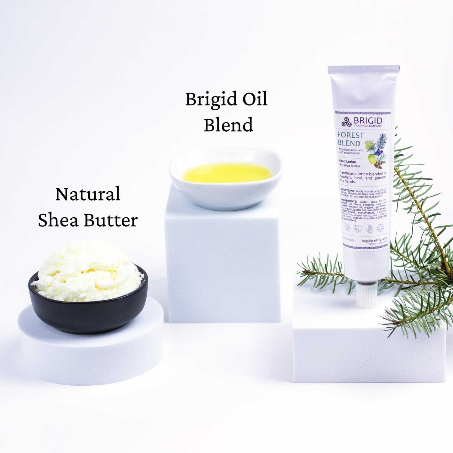 Forest Blend Natural Hand Lotion - Juniper, Pine, Balsam, Cedar, and Lime