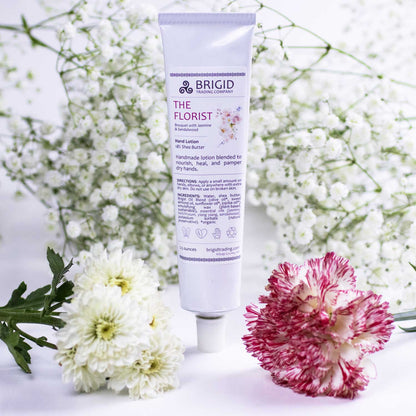 The Florist Hand Lotion - Jasmine, Ylang Ylang, Helichrysum, and Sandalwood