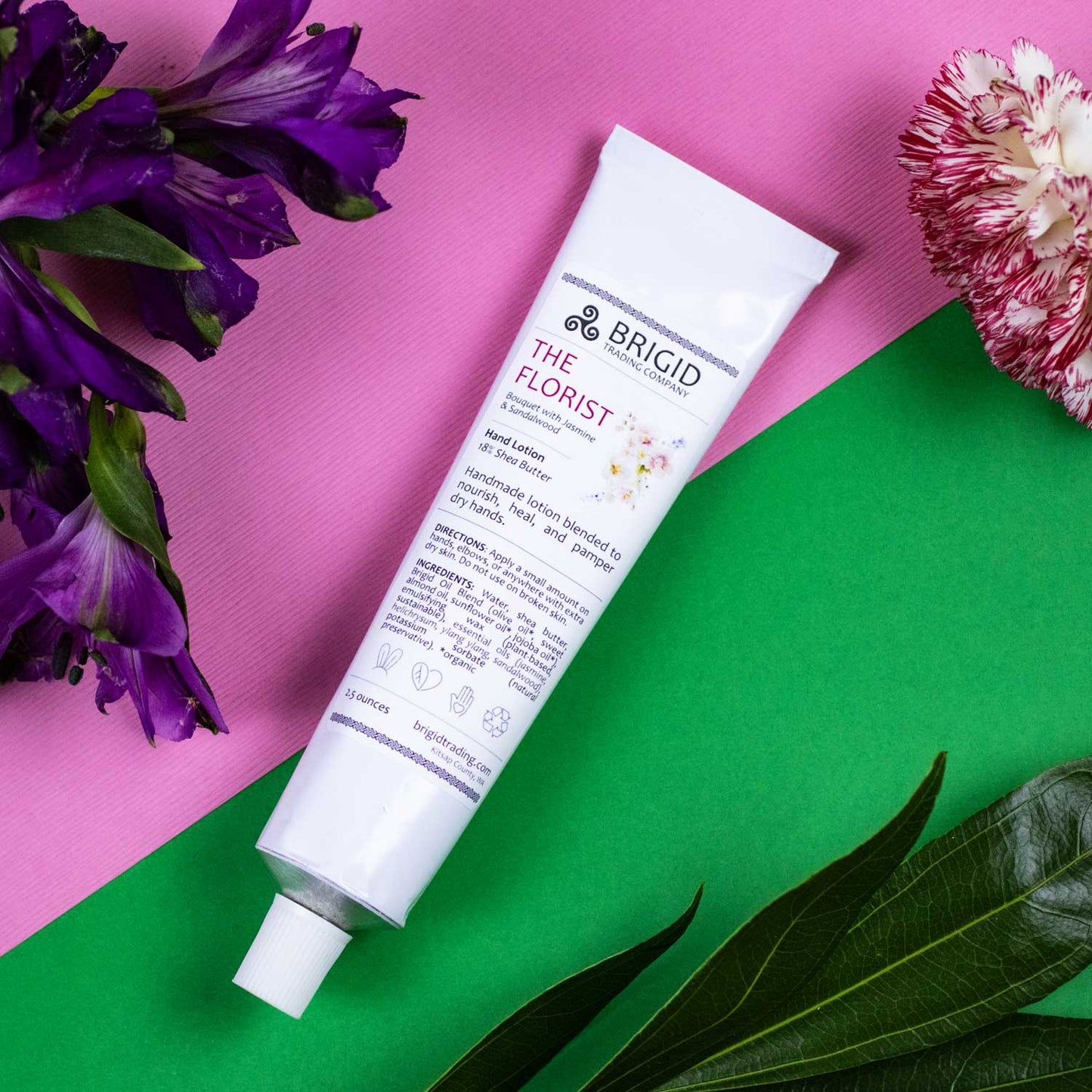 The Florist Hand Lotion - Jasmine, Ylang Ylang, Helichrysum, and Sandalwood