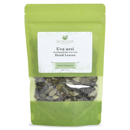 Uva ursi (Arctostaphylos uva ursi) Dried Leaves 50g 1.76oz