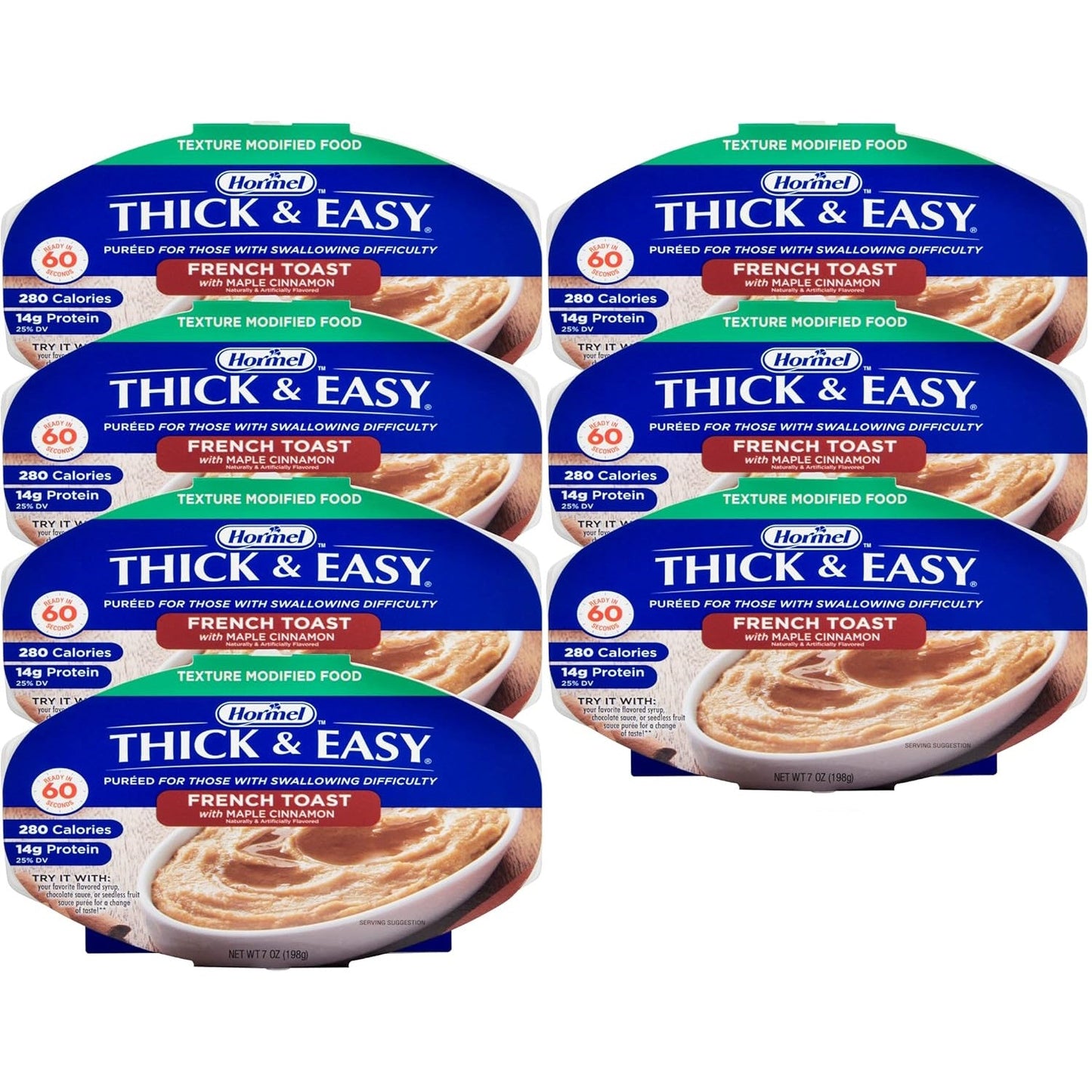 Hormel Thick & Easy Purees, Cinnamon French Toast, Case/7