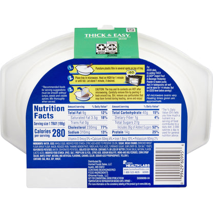 Hormel Thick & Easy Purees, Cinnamon French Toast, Case/7