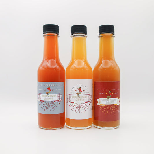Hot Sauce Trio Gift Set