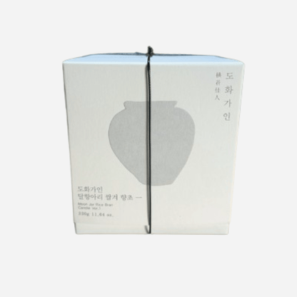 House of Dohwa Moon Jar Rice Bran Candle 320g 1ea