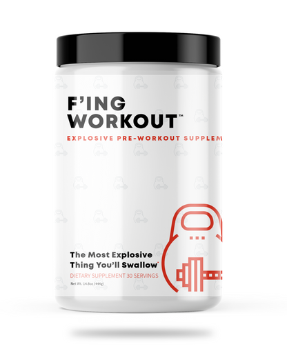F'ing Nootropic Pre-Workout Supplement - Unleash Your Focus and Power