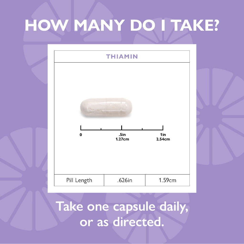 Thiamine Tablets 100mg (Vitamin B1)