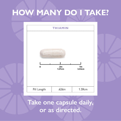 Thiamine Tablets 100mg (Vitamin B1)