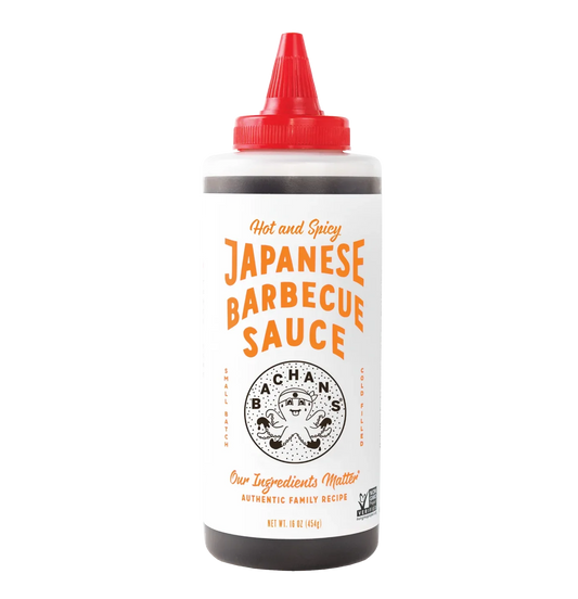 Bachan's Japanese BBQ Hot & Spicy Sauce - 6 Pack of 16 Oz Bottles