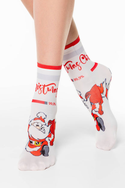 Socks Conte Fantasy 126 - New Year's Designs