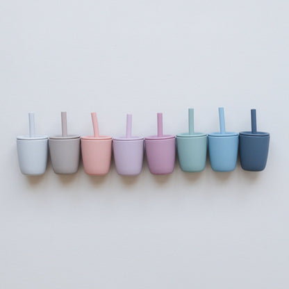 Mini Straw Cup - Silicone Straw Cup for Babies & Young Toddlers