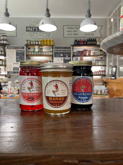 Blueberry Jalapeño Pepper Jelly