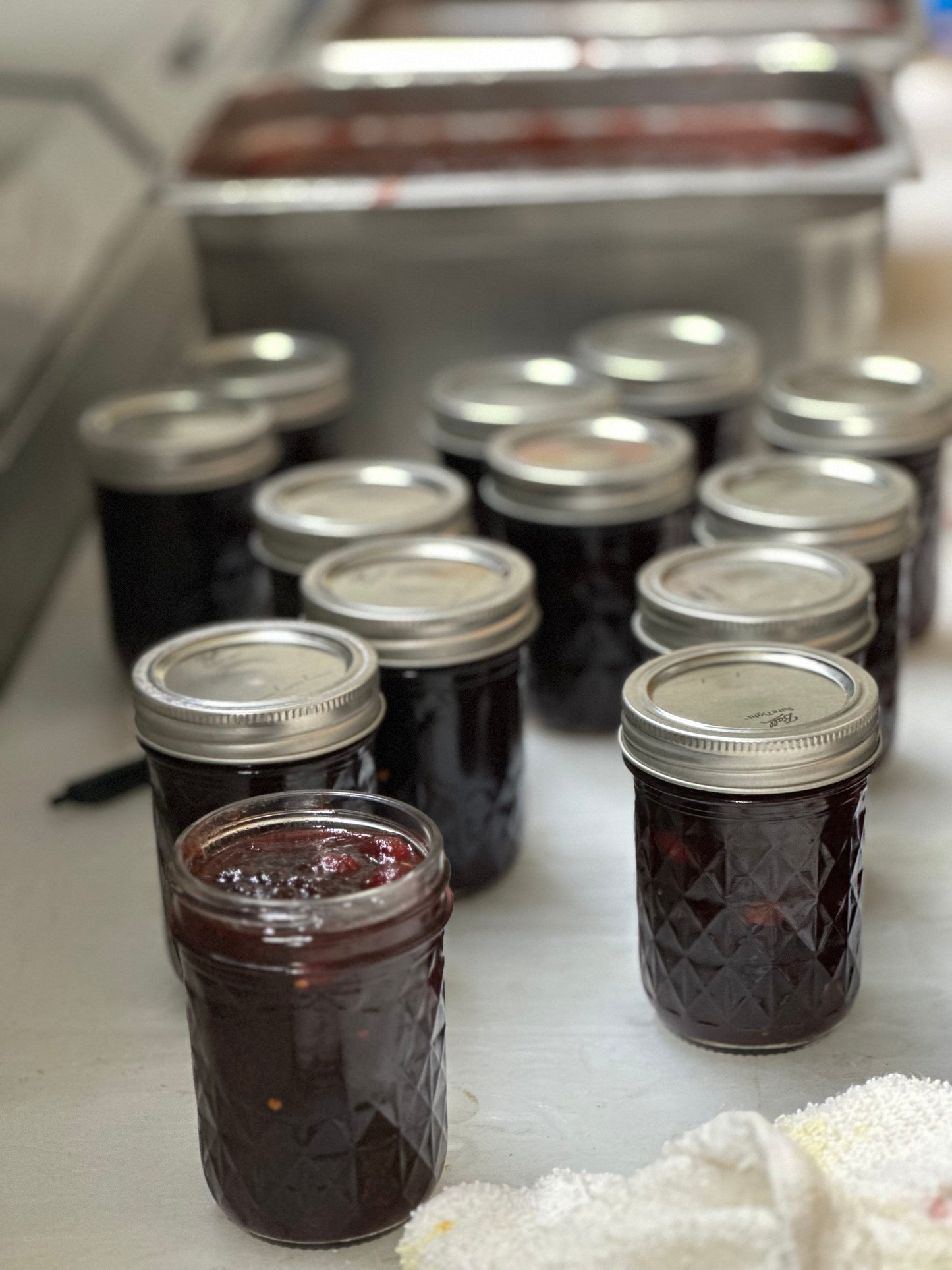 Blueberry Jalapeño Pepper Jelly