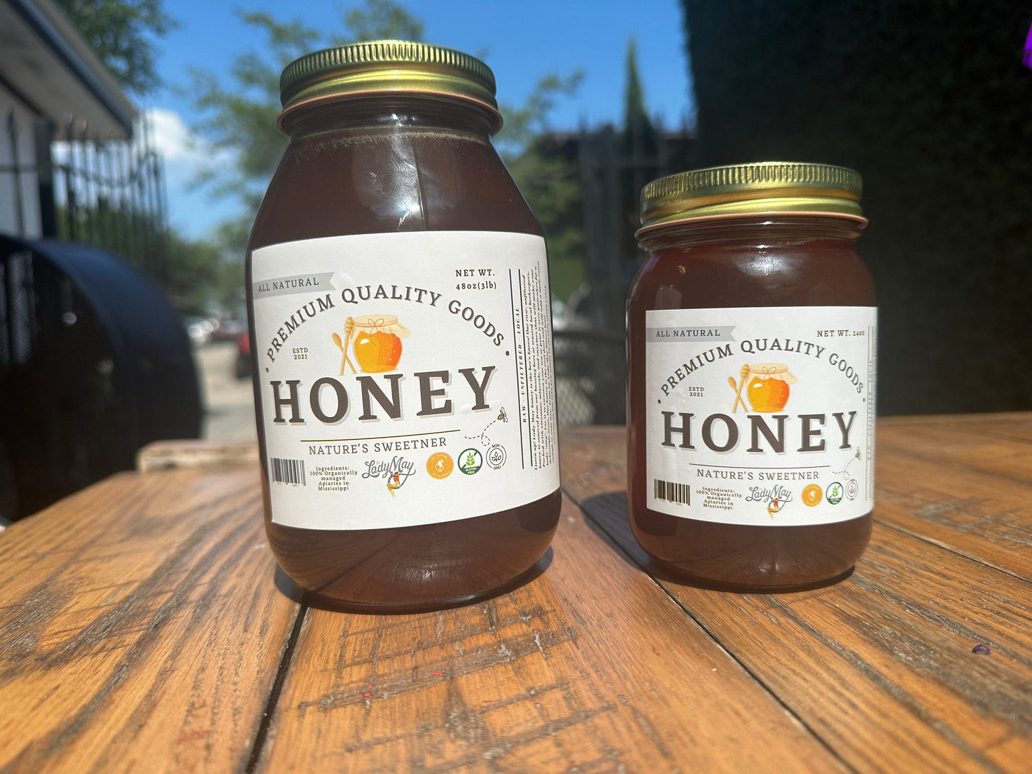 All Natural Raw Unfiltered Honey - 12oz