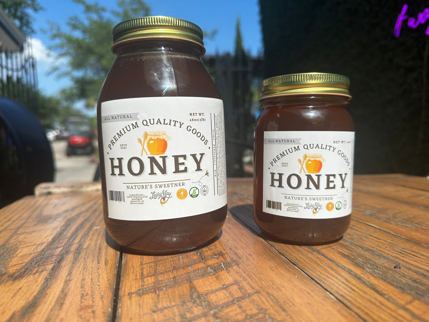 All Natural Raw Unfiltered Honey - 12oz