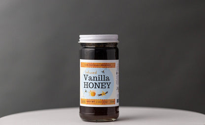 Vanilla Infused Raw Honey