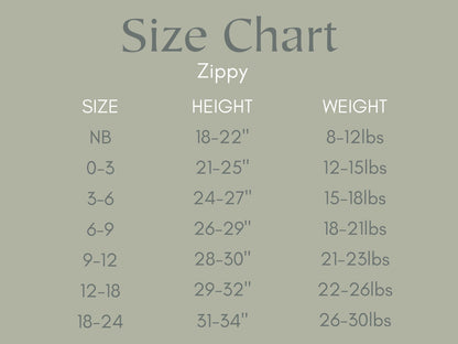 Christmas Ornament Bamboo Zippy Romper