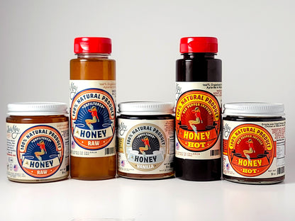 Red Pepper Infused Hot Honey