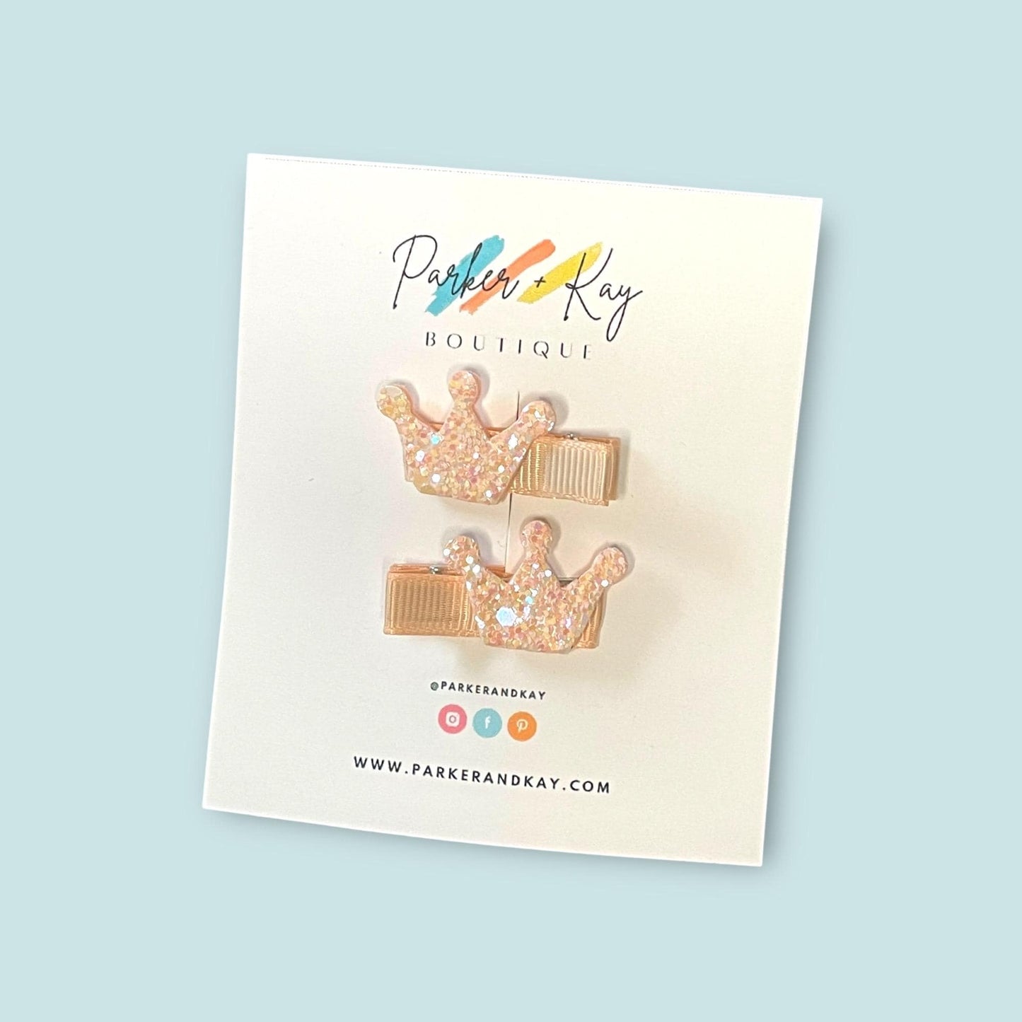 Princess Crown Clips