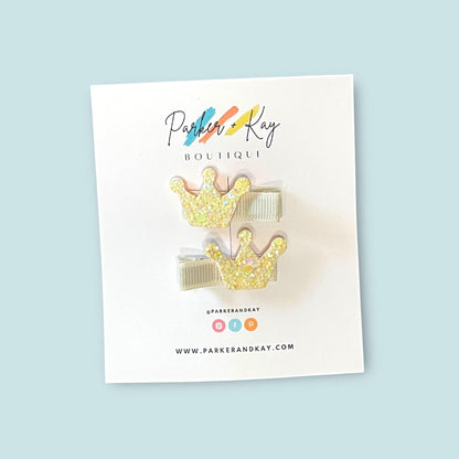 Princess Crown Clips