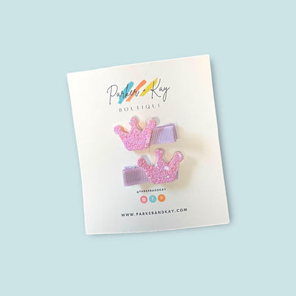 Princess Crown Clips