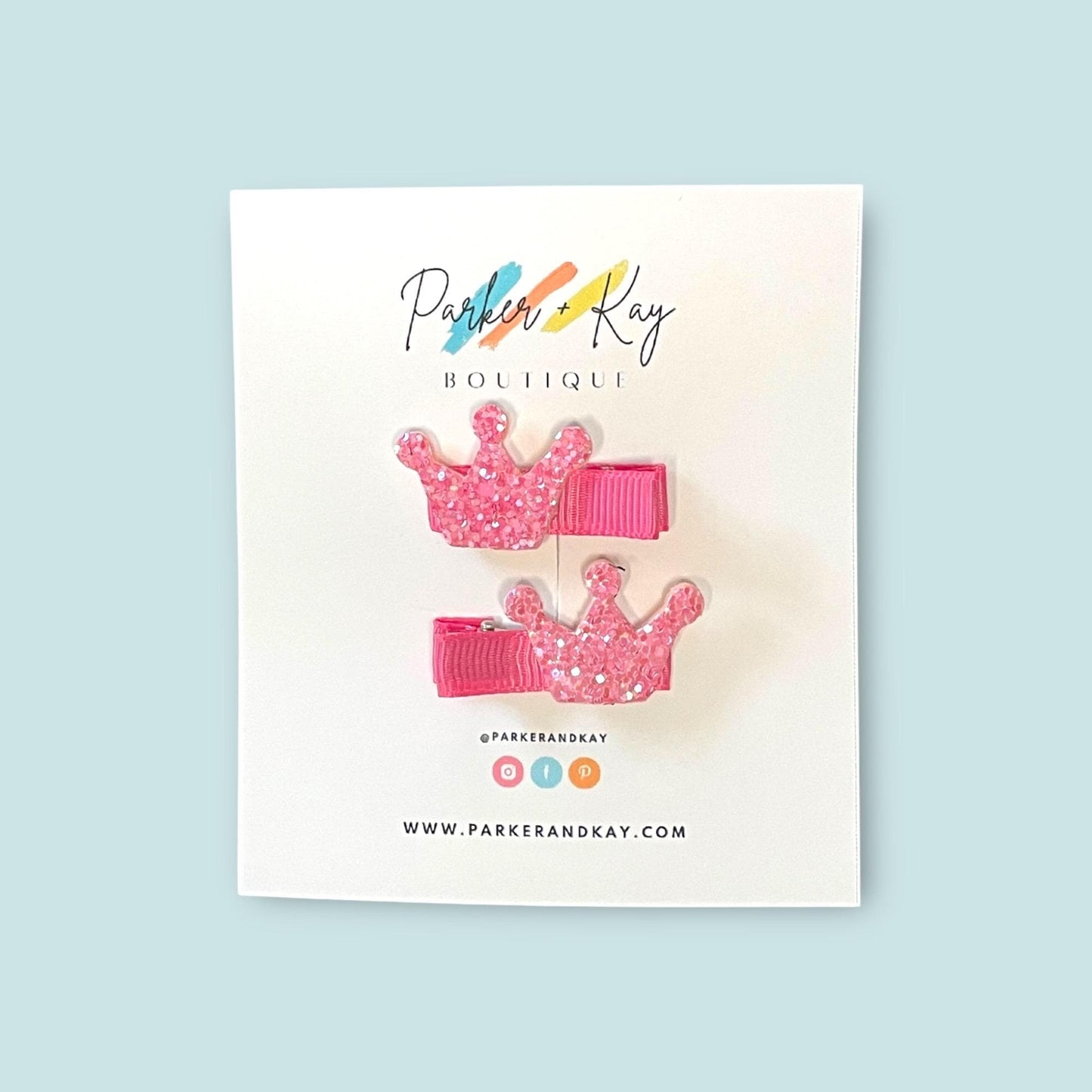Princess Crown Clips