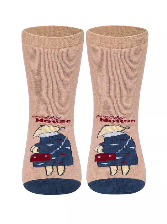 Conte-Kids Pretty Tootsies #17С-45СП(295) - Lot of 2 pairs Cotton Terry Socks for Girls
