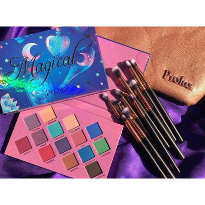 Deluxe 12 Piece Eye Makeup Brush Set