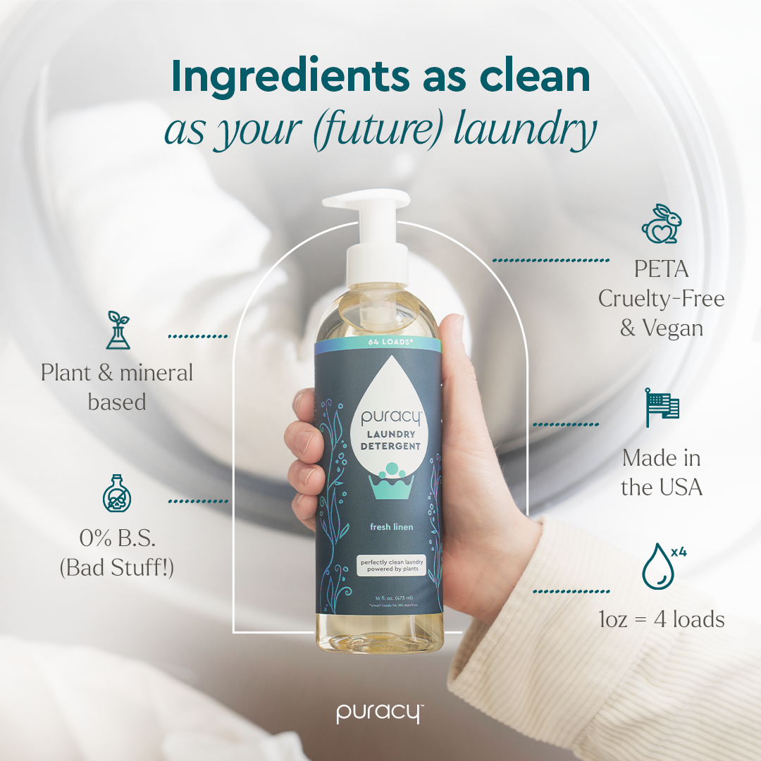 Laundry Detergent (Concentrated, Sulfate-Free)