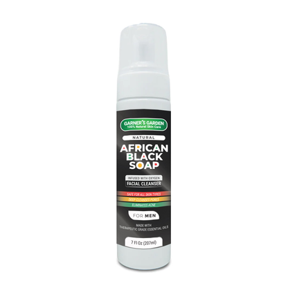 African Black Soap Facial Cleanser | Men's | H2O2