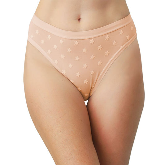 Star Mesh High Rise Bikini