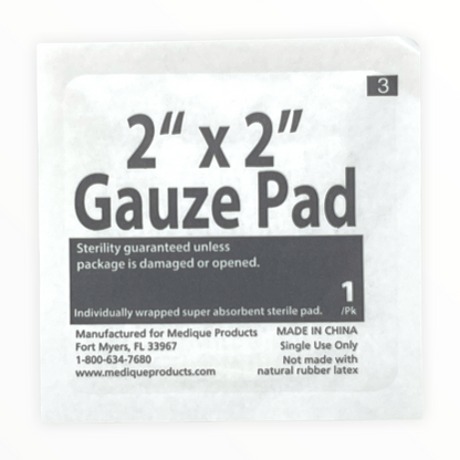 Sterile Gauze Pads 2” x 2”