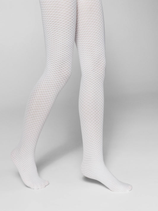 Conte Tina 40 Den - Fantasy Openwork Ajour Tights For Girls/Teens - 12yr. 14yr. 16yr. (17С-13СП)