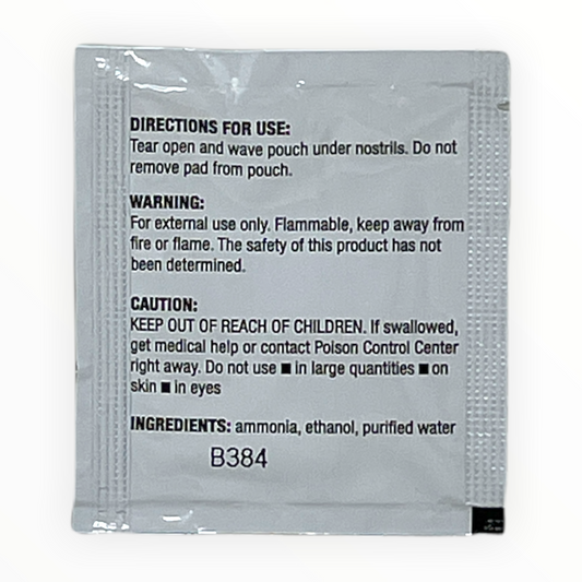 Medique | Ammonia Wipes Unitized 10-pack