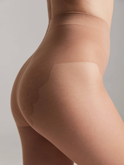 Conte Bikini Soft 40 Den - Classic Women's Tights with a Laced Panties (8С-47СП)