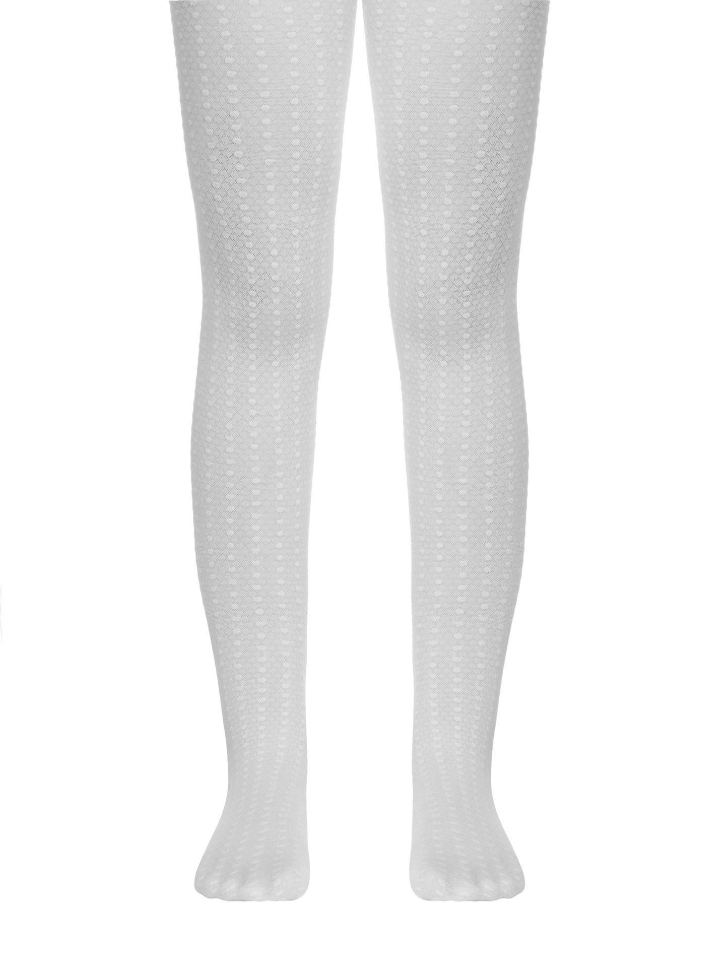 Conte Susie 50 Den - Fantasy Opaque Tights For Girls With Polka Dots - 4yr. 6yr. (14С-7СП)