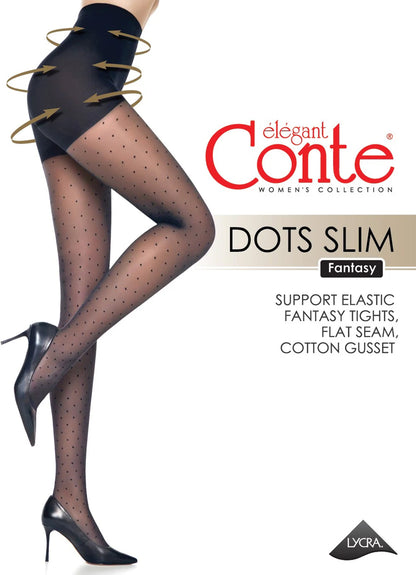 Fantasy Tights Conte Dots Slim - Shaping Shorts