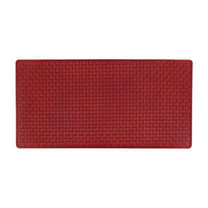 Achim Woven-Embossed Faux-Leather Anti-Fatigue Mat, 20x39 Inches