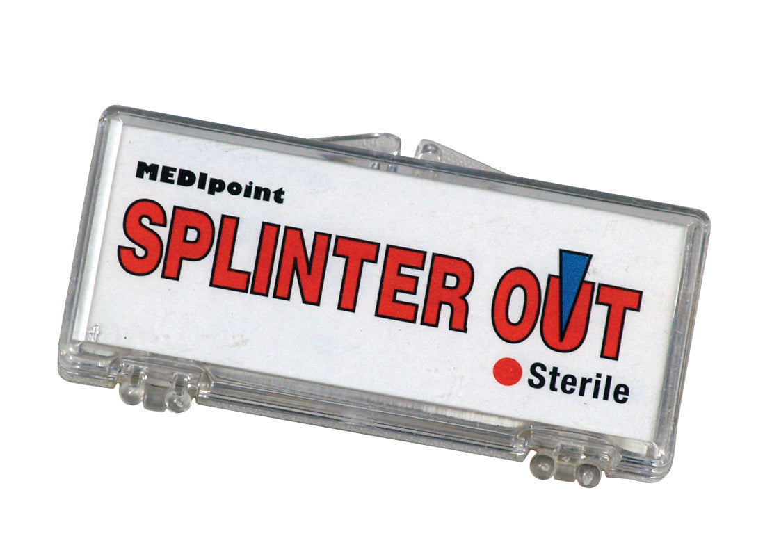 Splinter Out Splinter Remover First Aid Survival Kit Blood Lancet - 10/Box