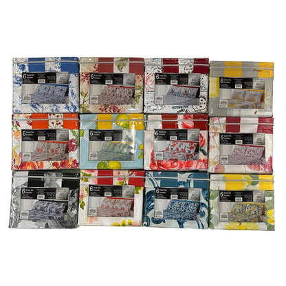 PREMIUS Supreme Collection Wrinkle-Free Microfiber Sheet Set, Assorted Prints