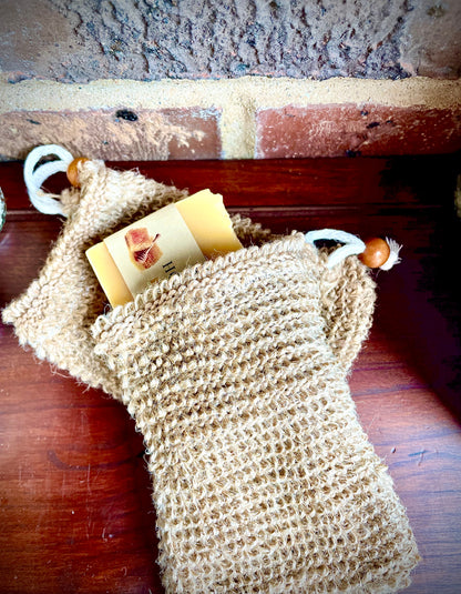 Cotton Hemp Soap Bag