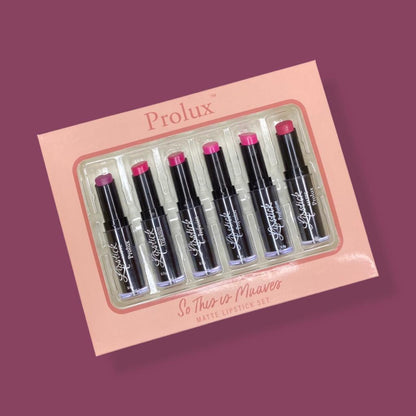 So This Is Mauves Matte Lipstick Set