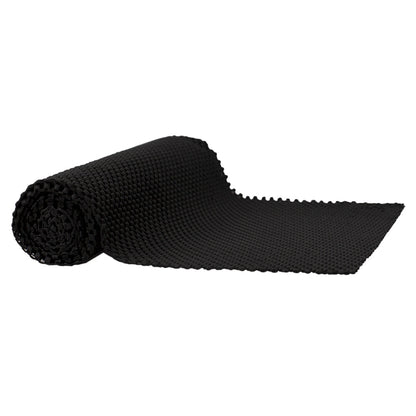 Home Basics Non-Adhesive Rubber Shelf Grip Liner, 12x60 Inches, One Roll, Asst Colors