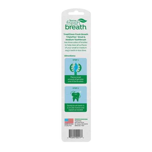 Tropiclean Triple Flex Dog Toothbrush