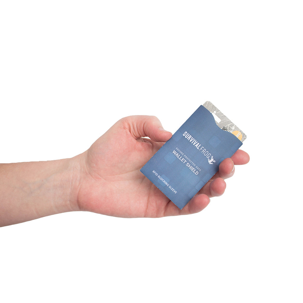 SafeWallet RFID Shield Credit & Debit Card Blocker - 4 Pack