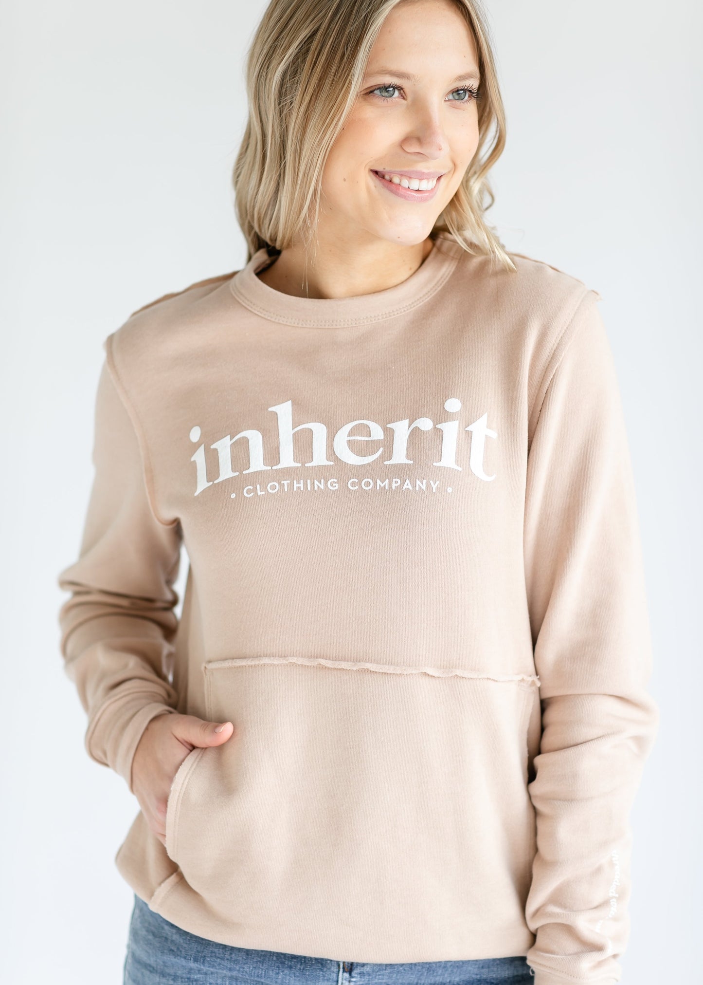 Inherit Raw Edge Crewneck Sweatshirt