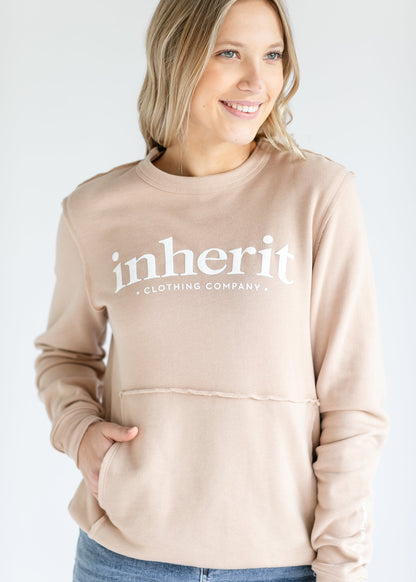 Inherit Raw Edge Crewneck Sweatshirt